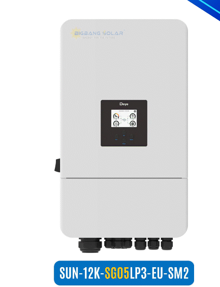 Deye 12Kw 3 Pha Inverter Hybrid - SUN-12K-SG05LP3-EU-SM2