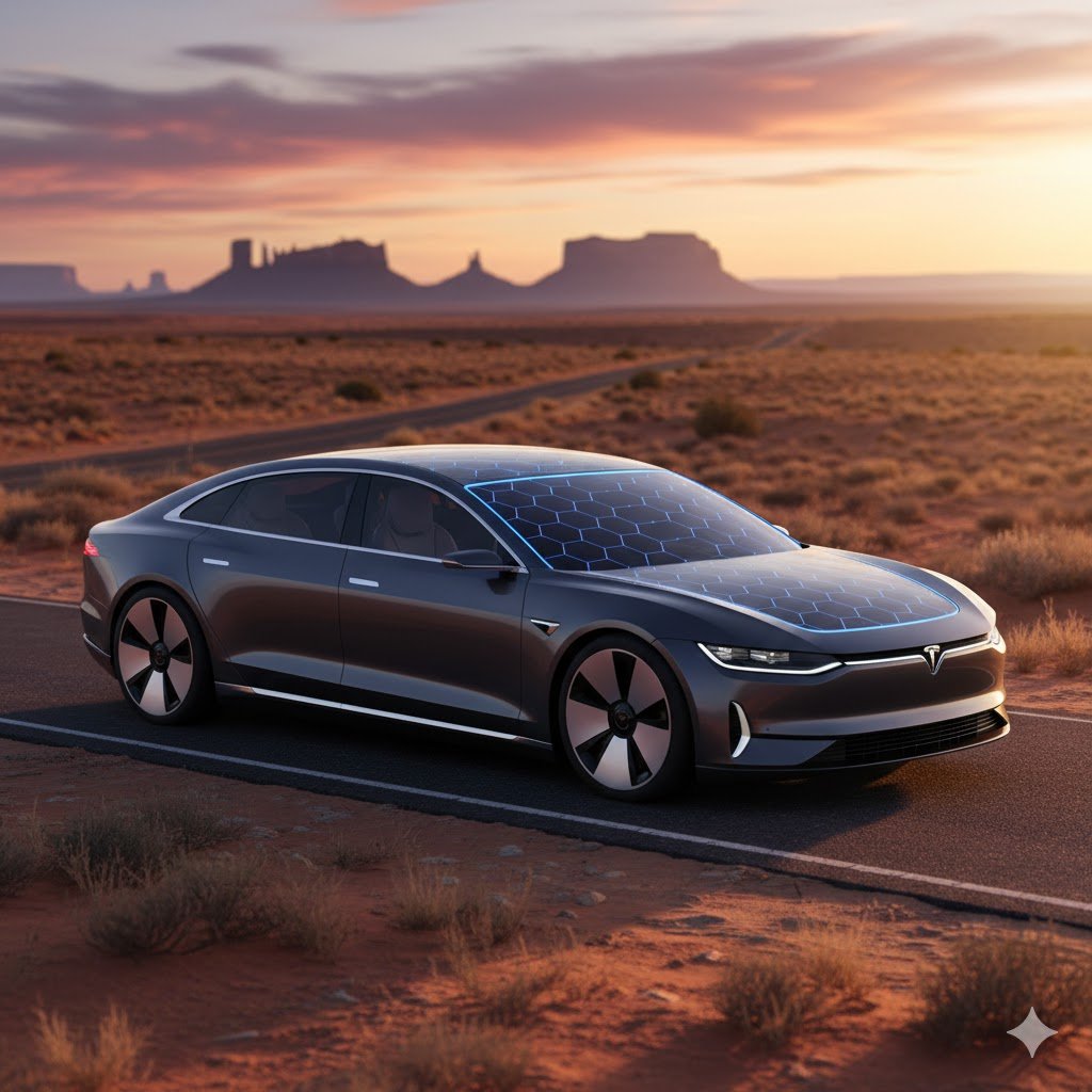 Tại Sao Xe Điện Không Lắp Pin Mặt Trời? Giải Mã Những Rào Cản Công Nghệ